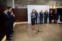 Pożegnanie p. Kanclerz Justyny Morzy  [fot. Andrzej Romański]